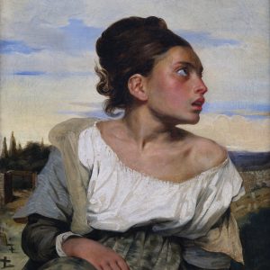 Orphan Girl at the Cemetery