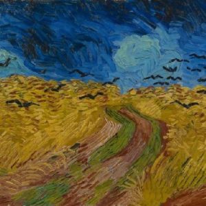 Wheatfield with Crows