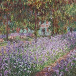Irises in Monet's Garden